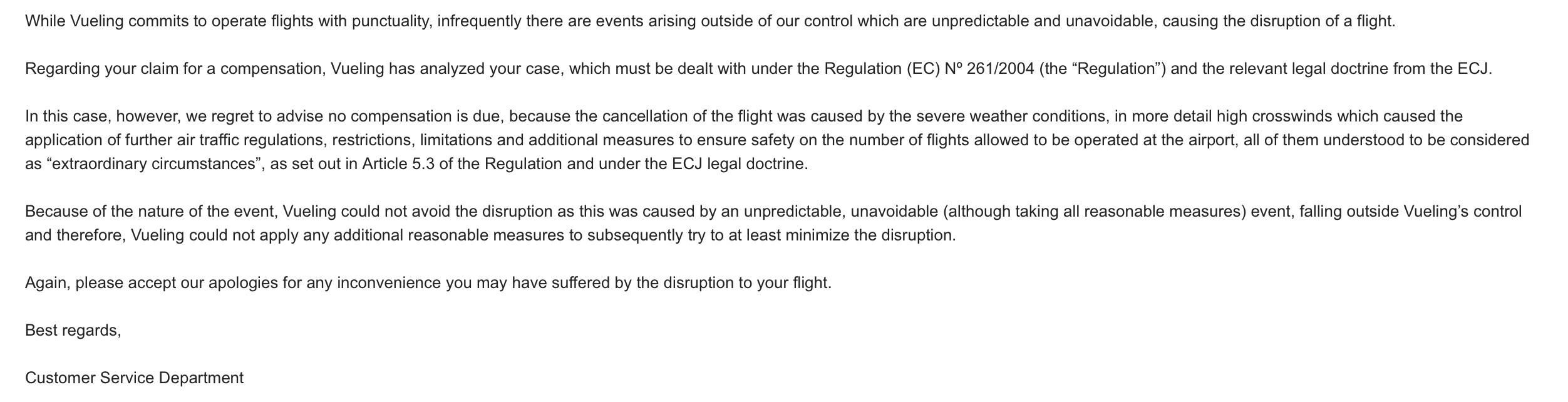 Honest Review: Vueling Airlines