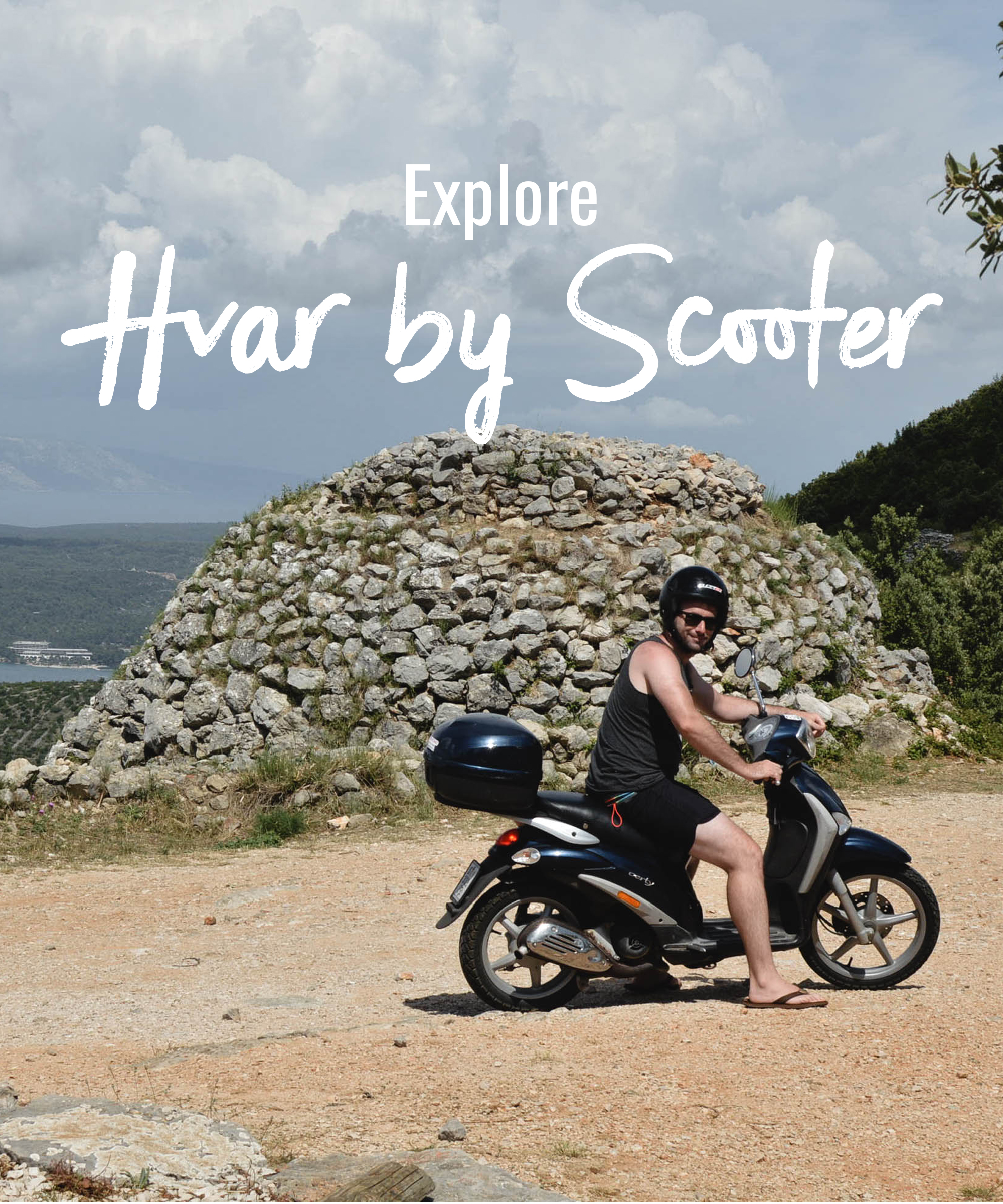 Explore Hvar by Scooter