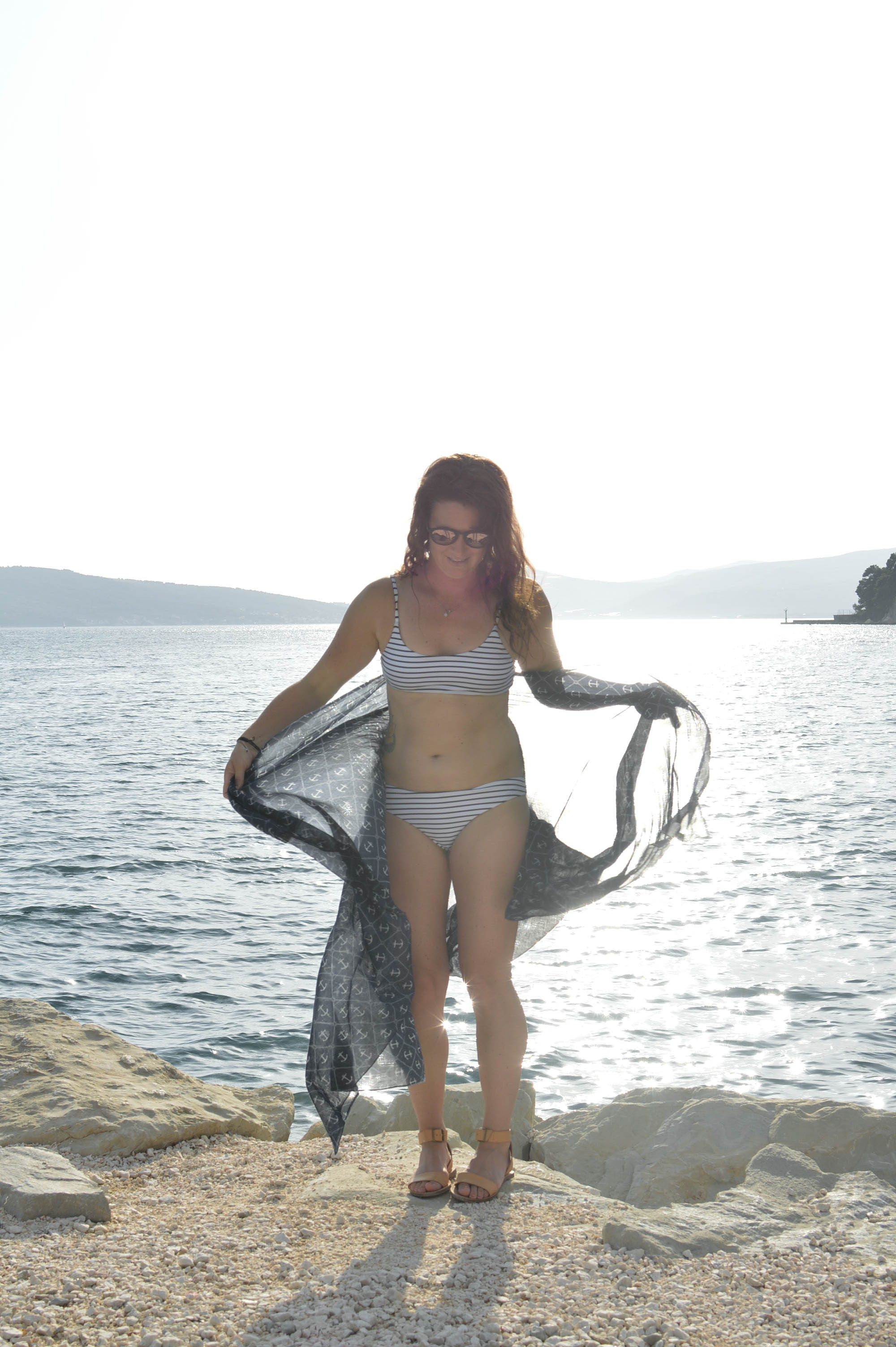 Beach day in Split Croatia