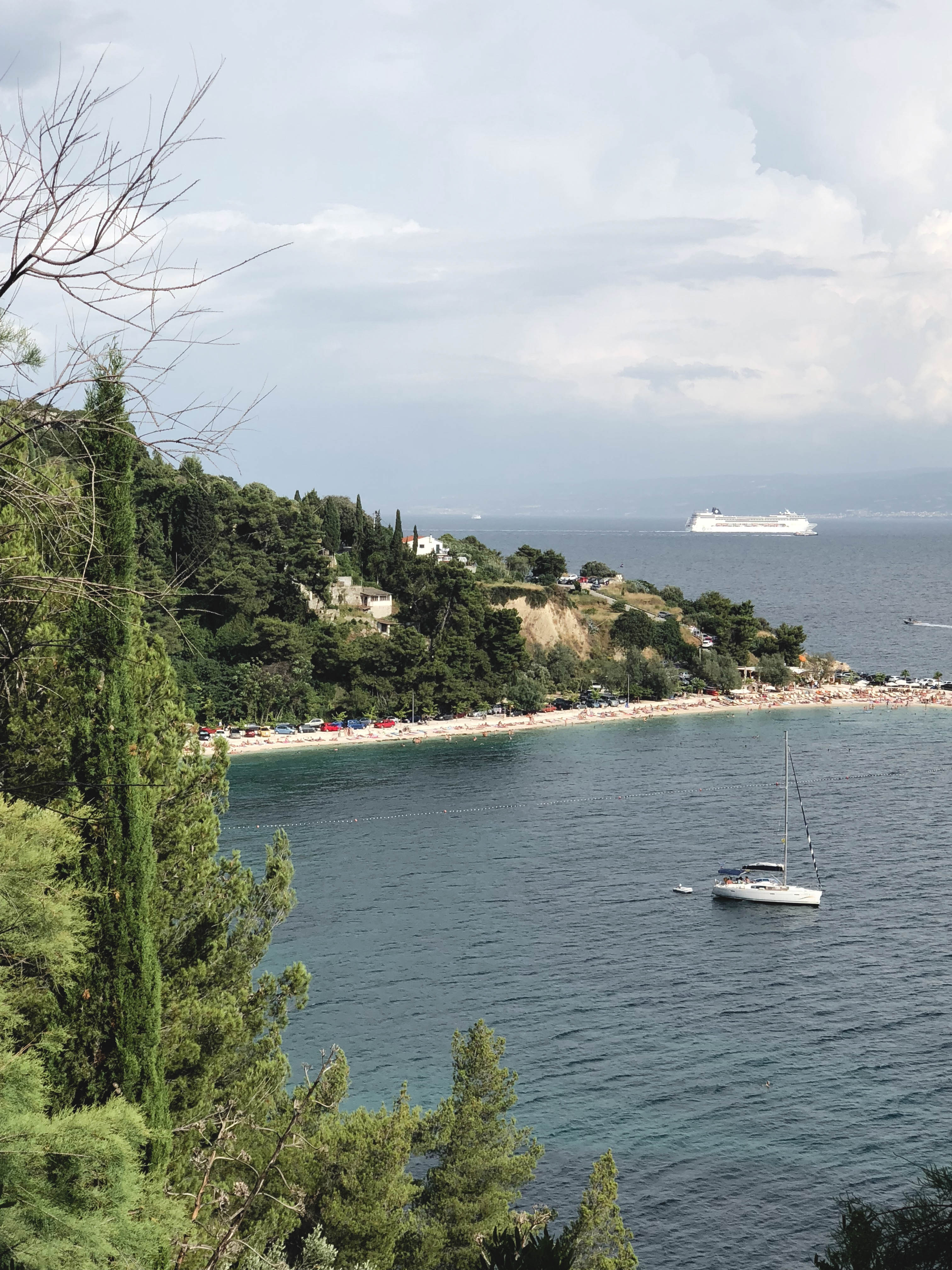 Beach day in Split Croatia