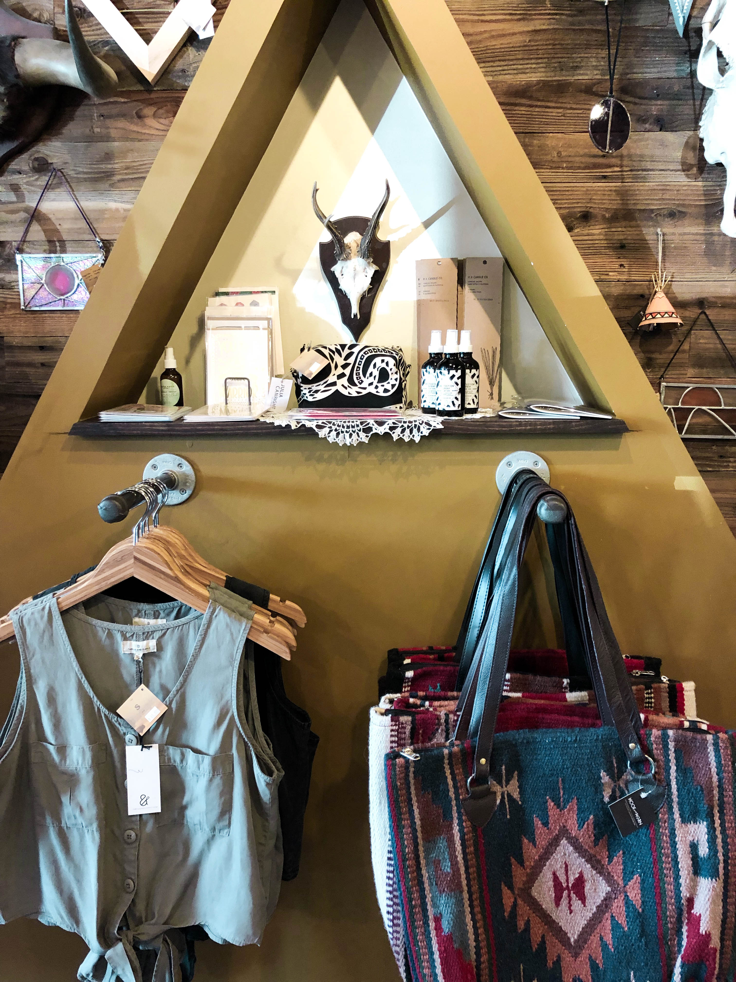 Cutesy shops in Yucca Valley