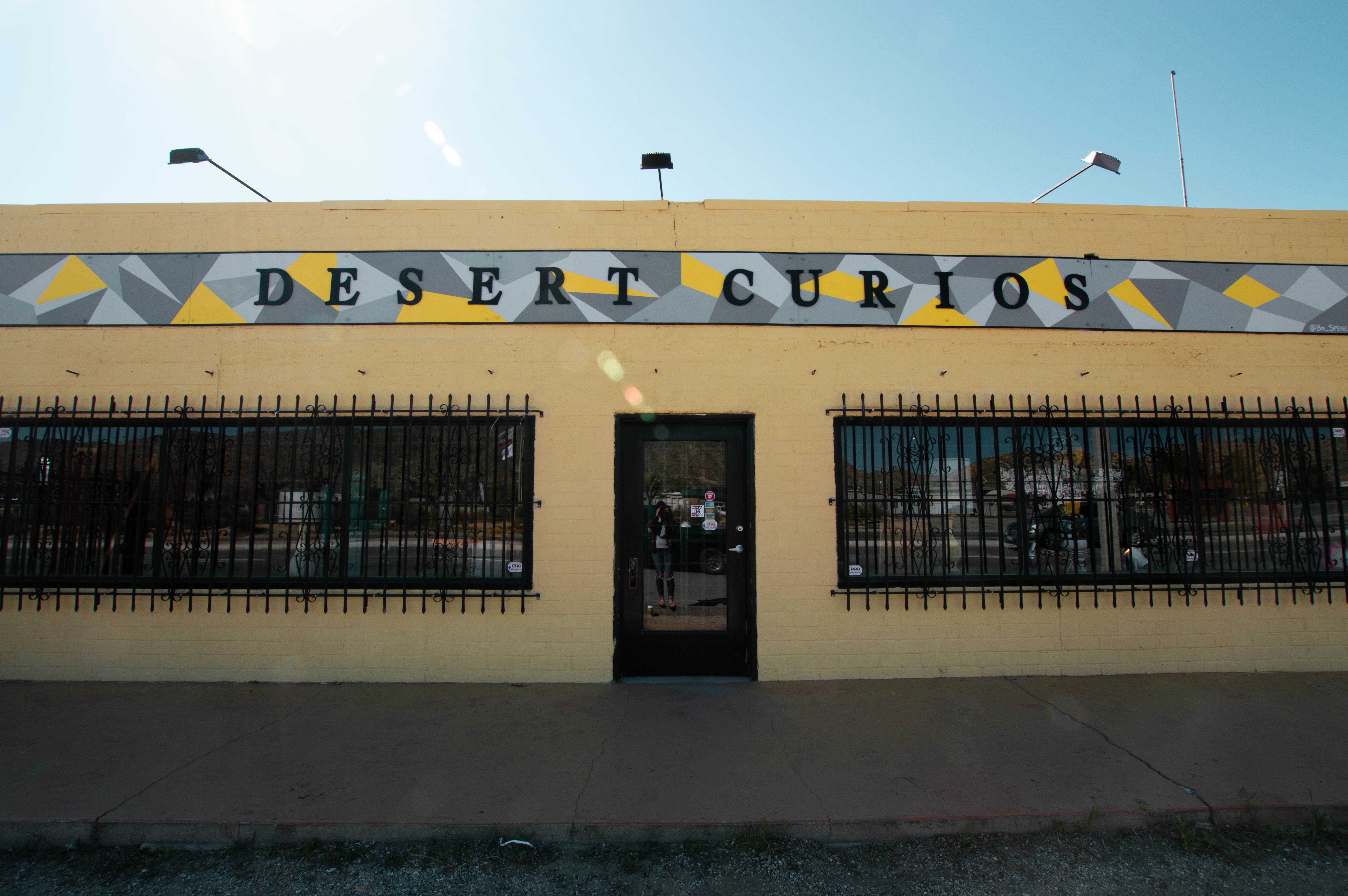 Cutesy shops in Yucca Valley
