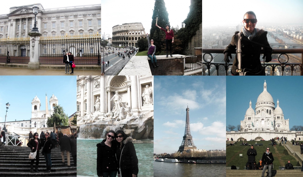 Backpack around Europe