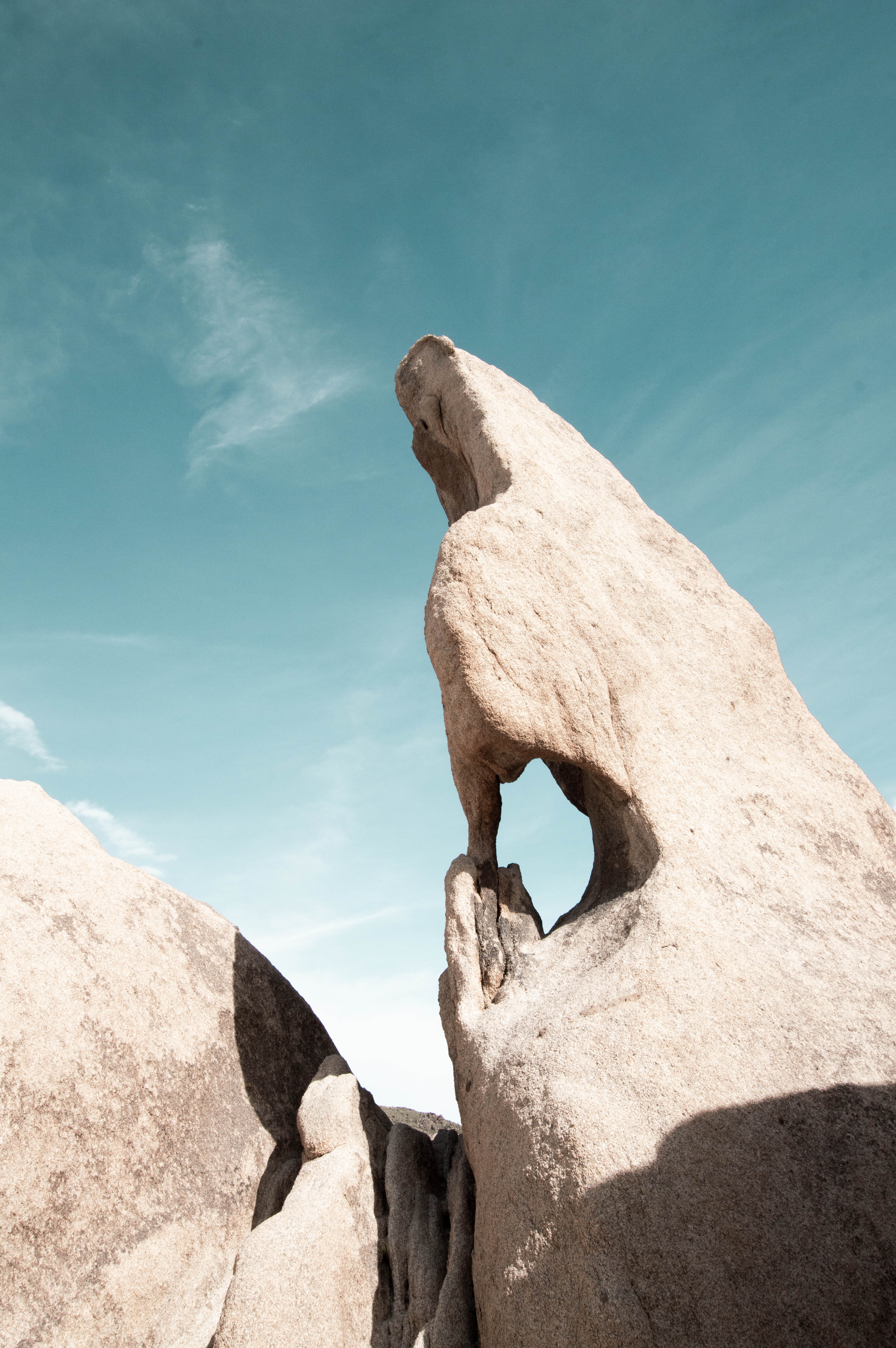 Rock formations in Joshua Tree