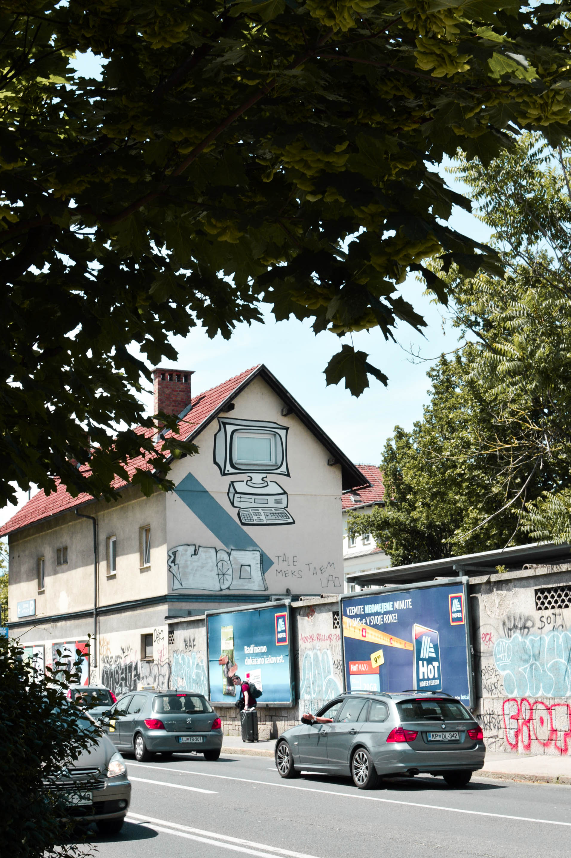 Street art around Ljubljana