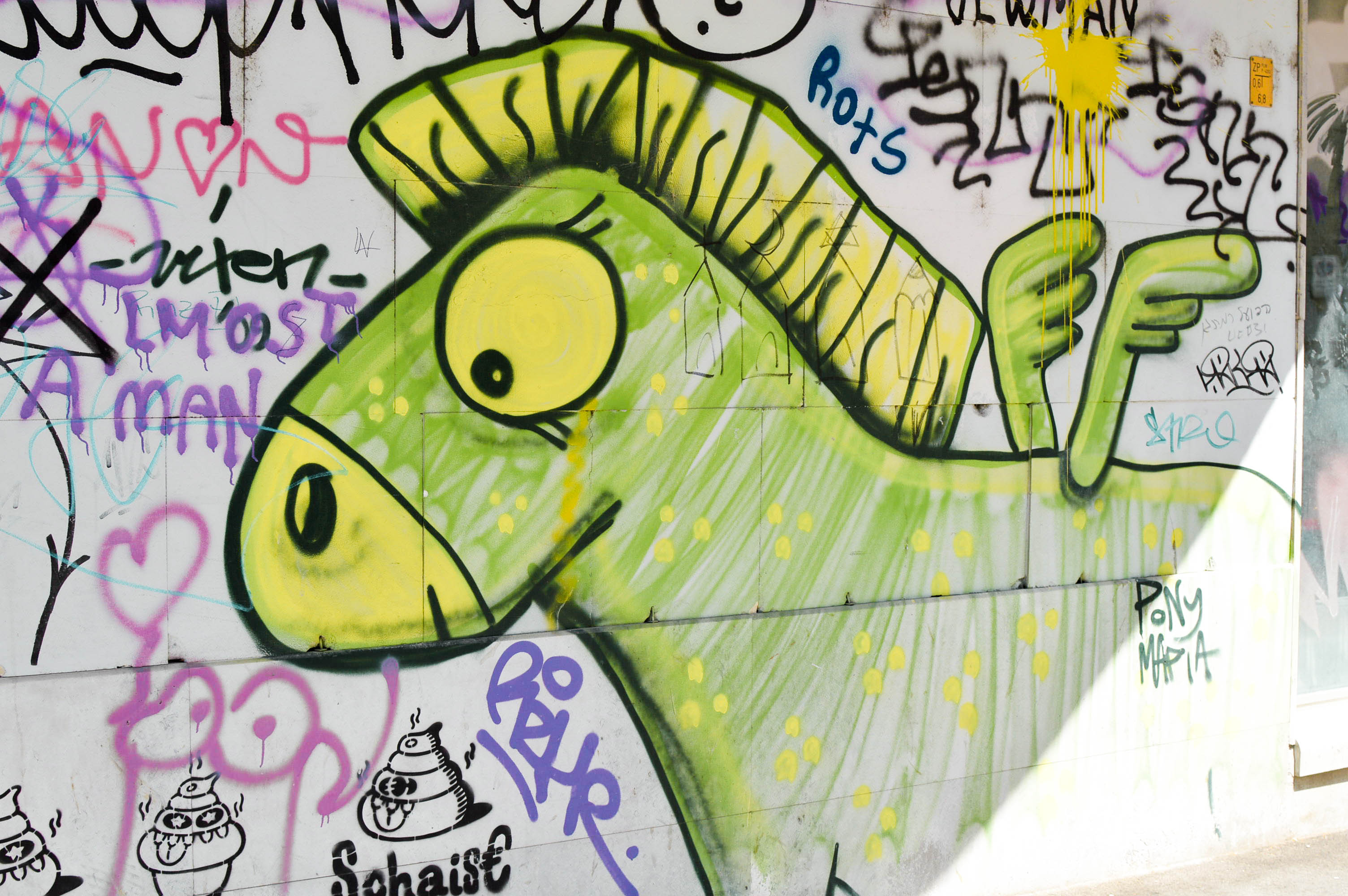 Street art around Ljubljana