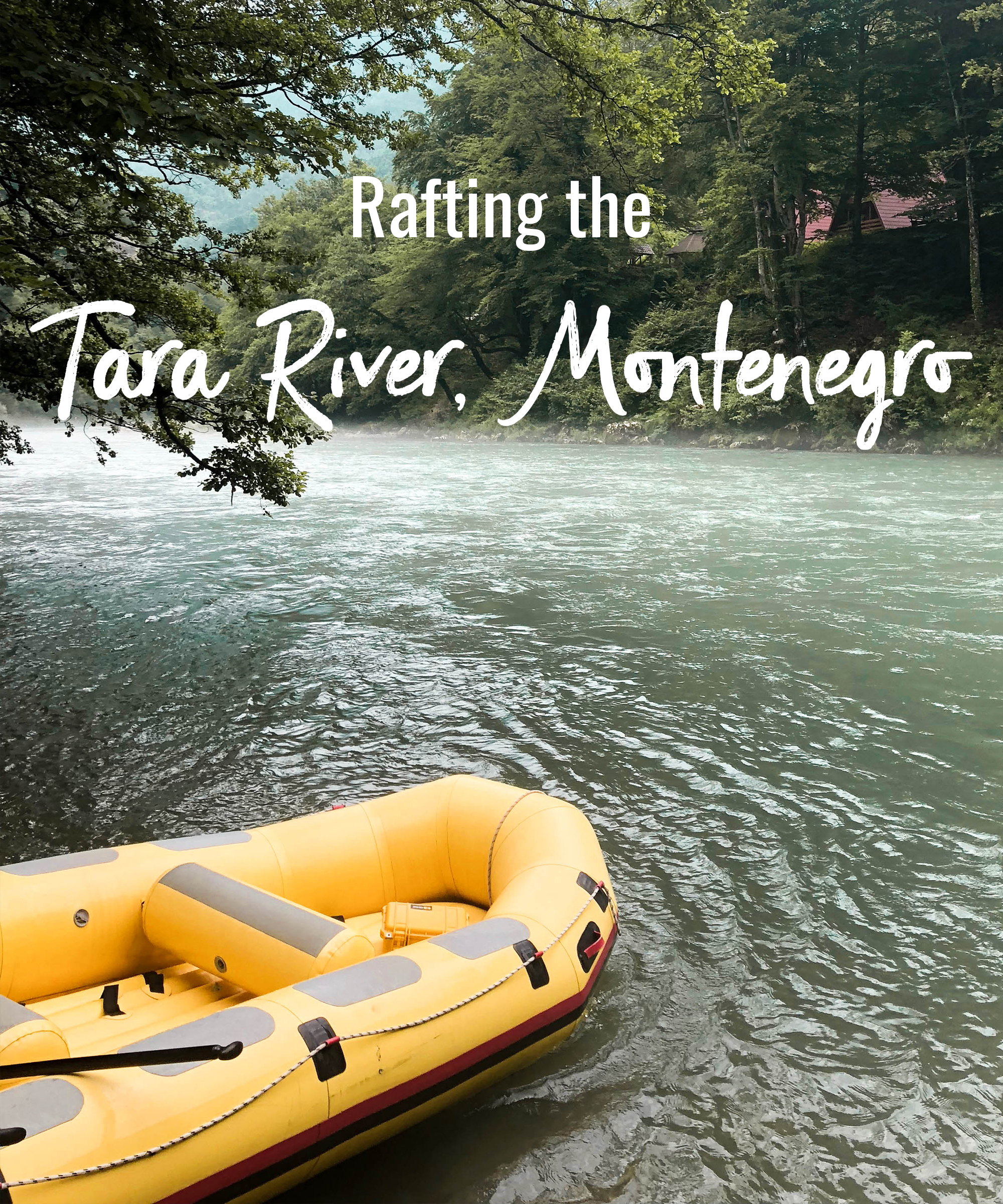 Rafting the Tara River, Montenegro