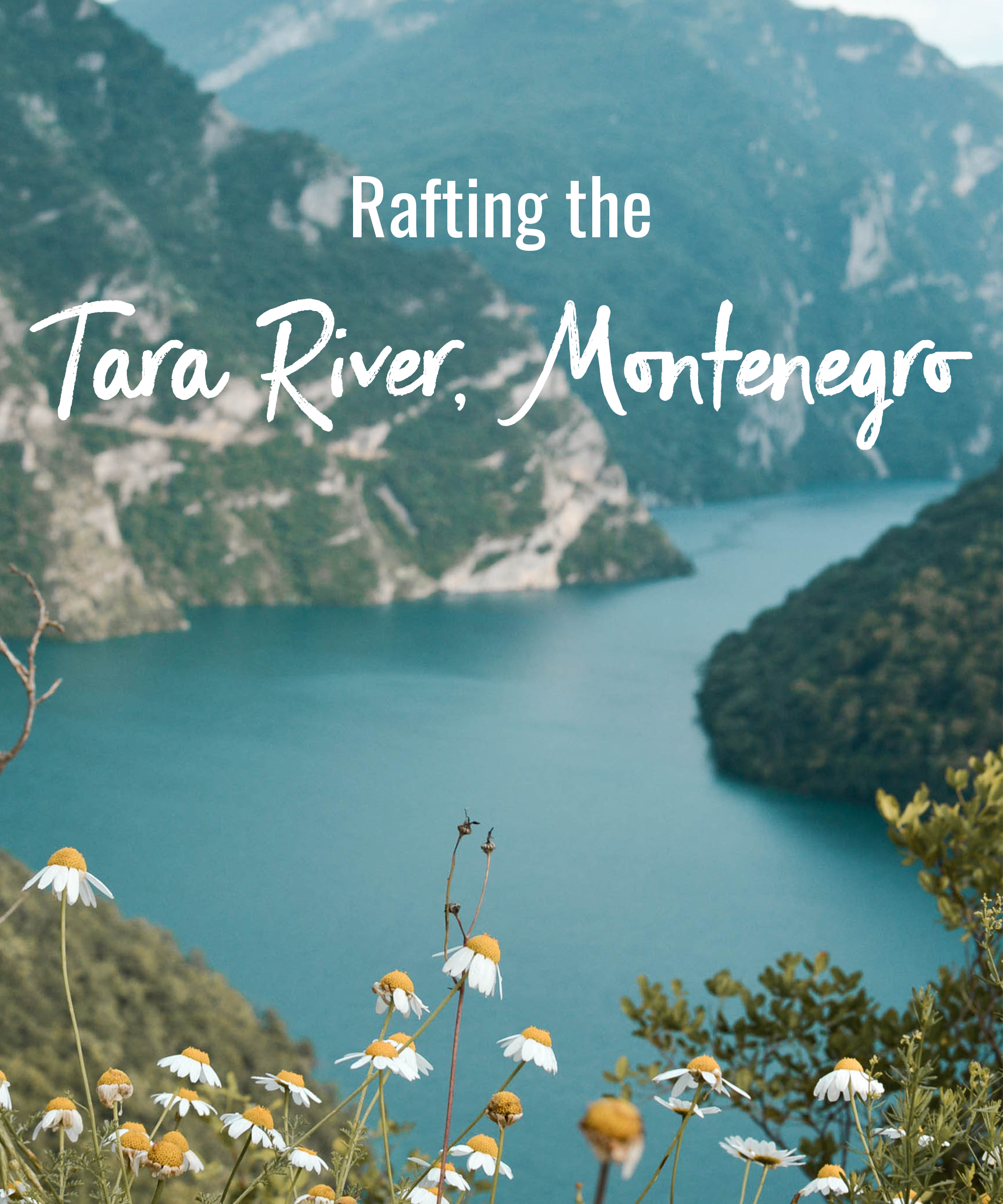 Rafting the Tara River, Montenegro