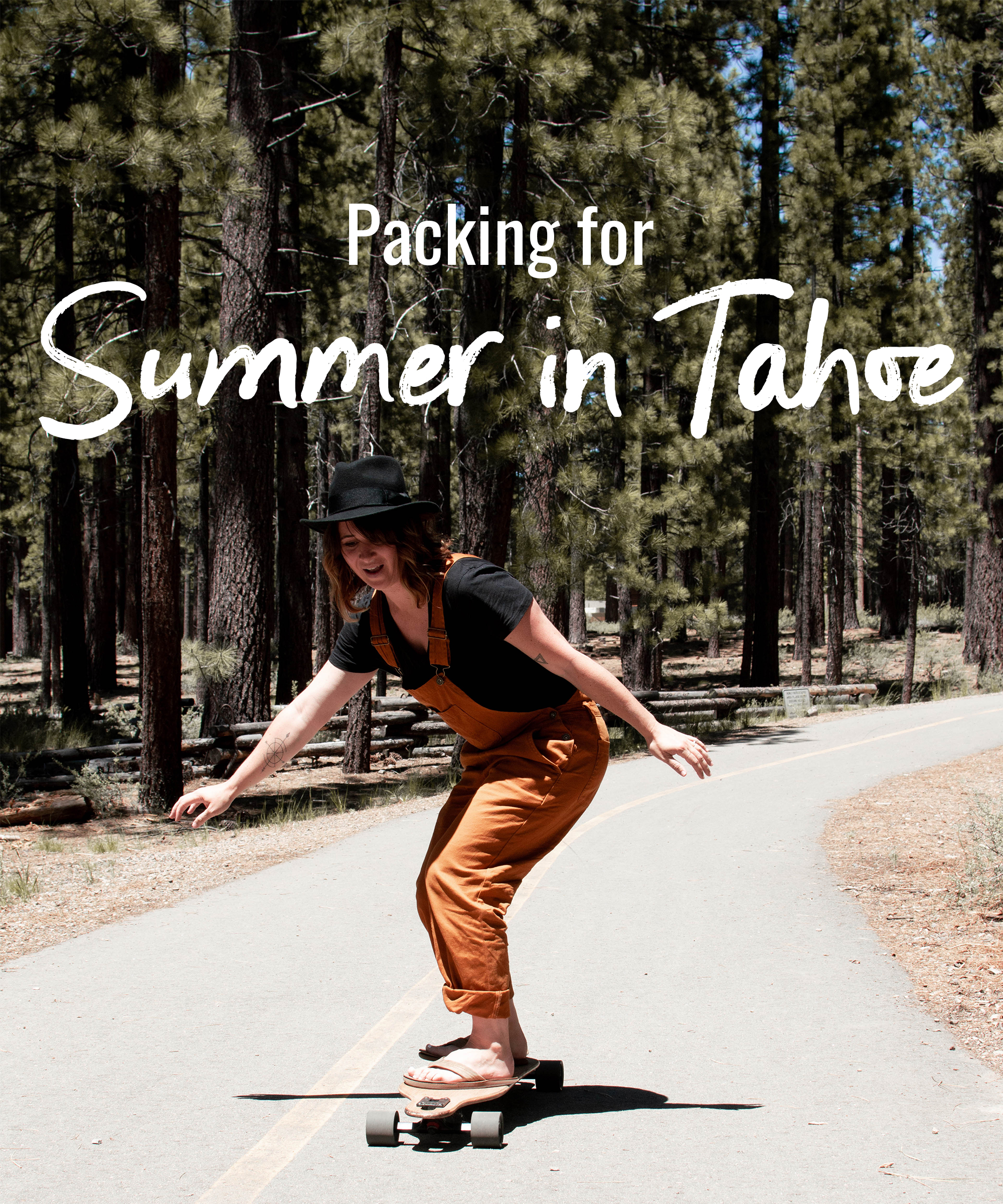 Packing for summer in Tahoe