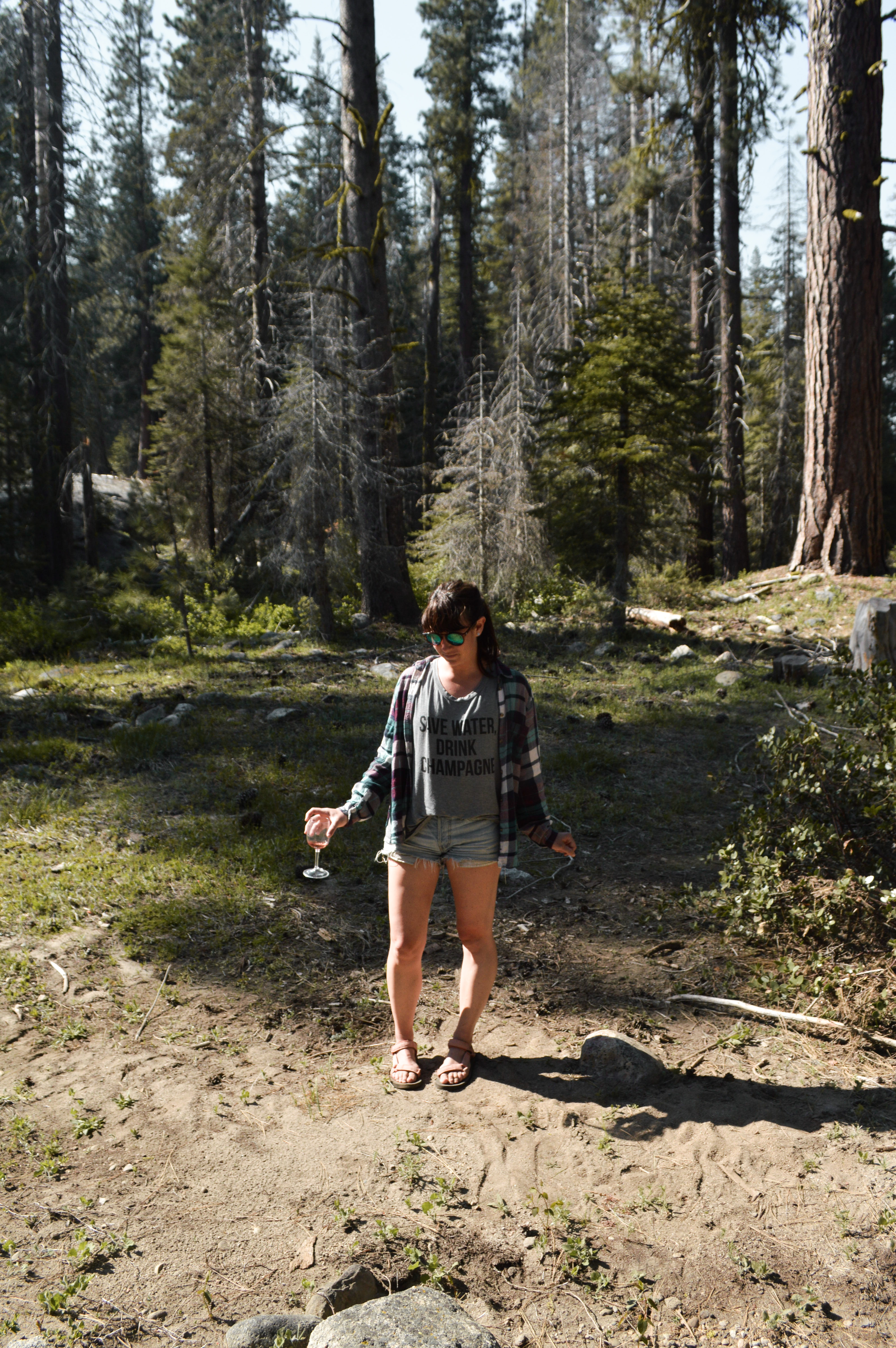 Camping in the National Forest