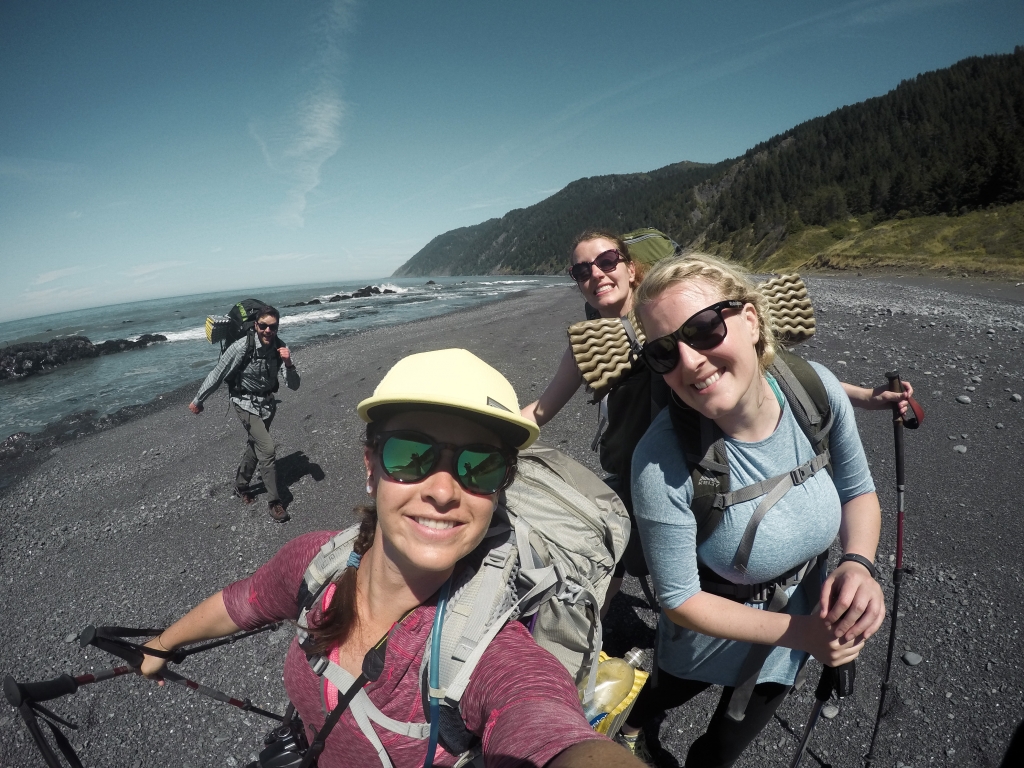 camping with friends