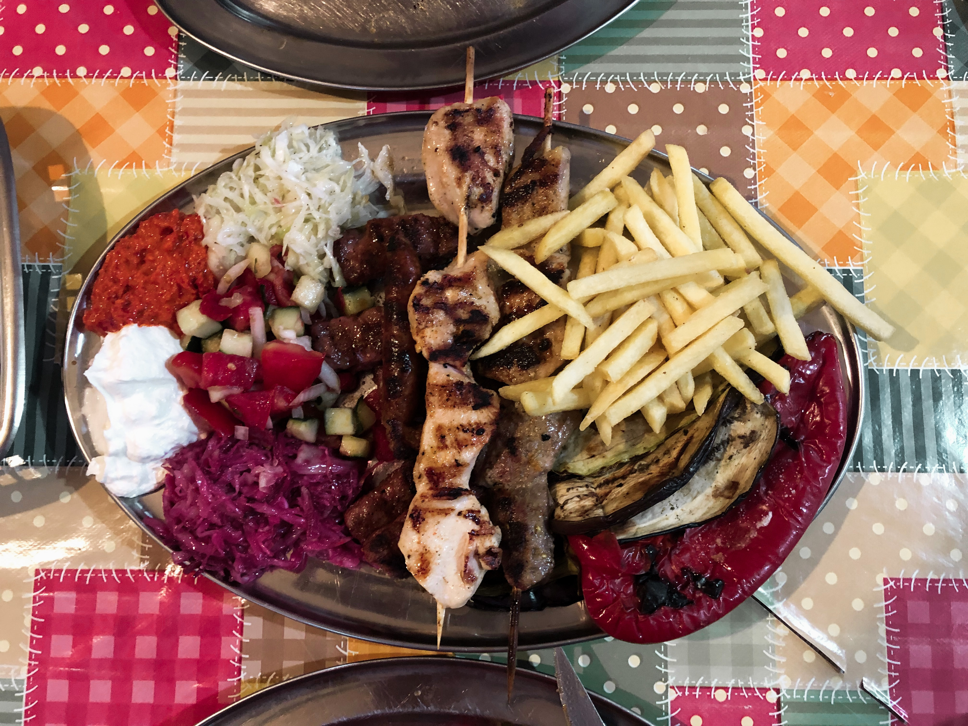 Traditional Montenegrin food from Tanjga