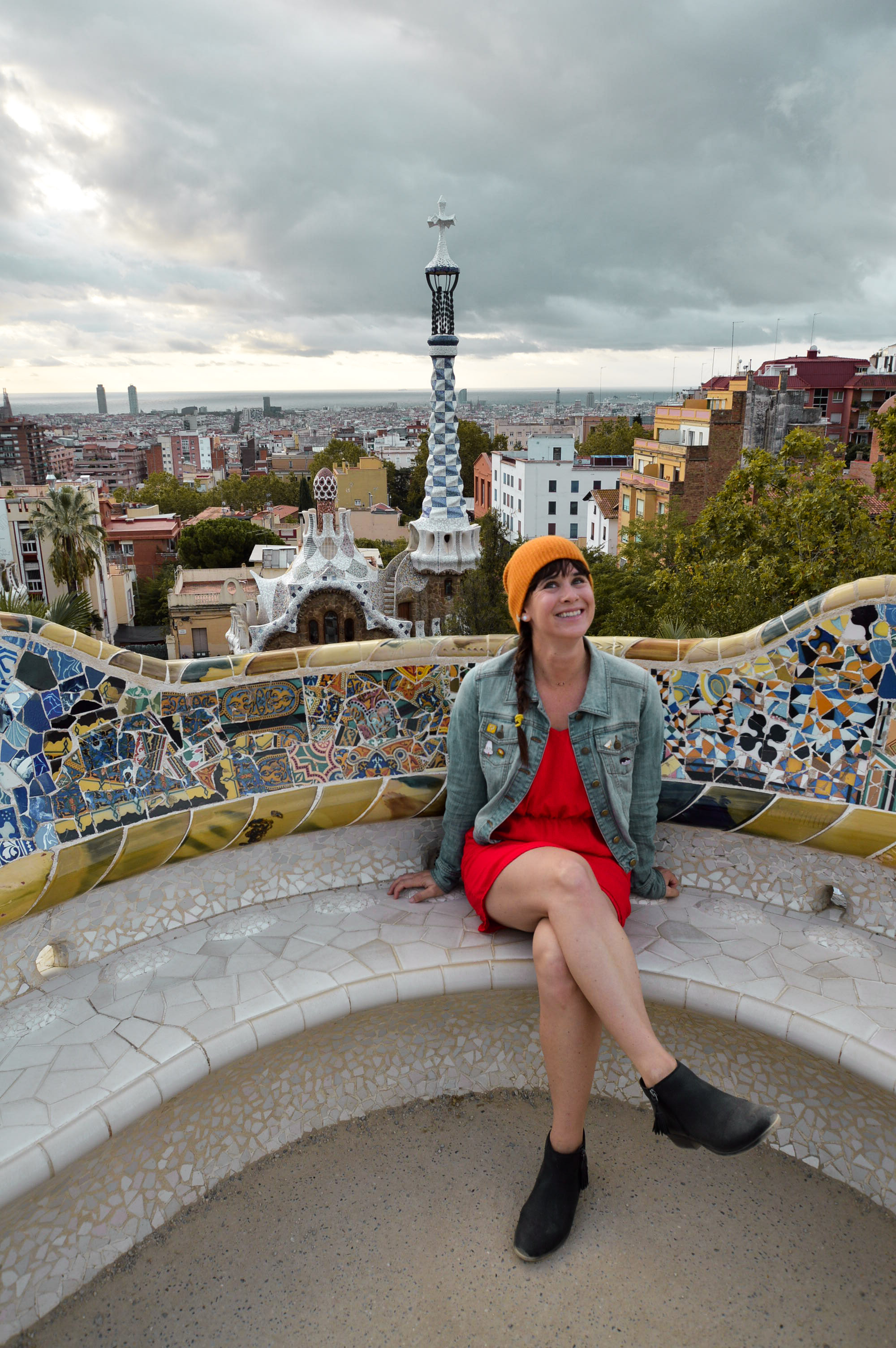 Park Guell's classic view