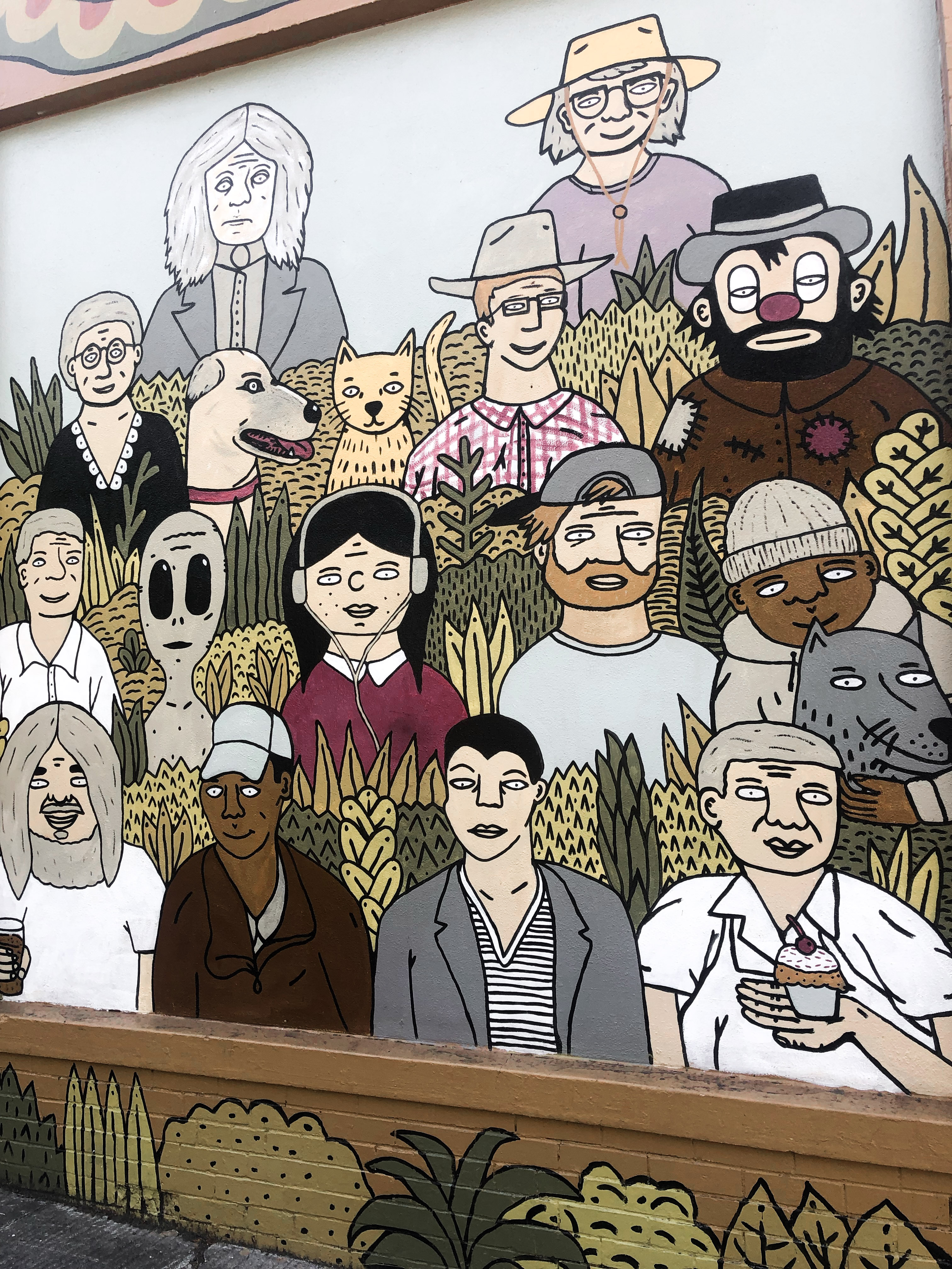 Street art on Hawthorne