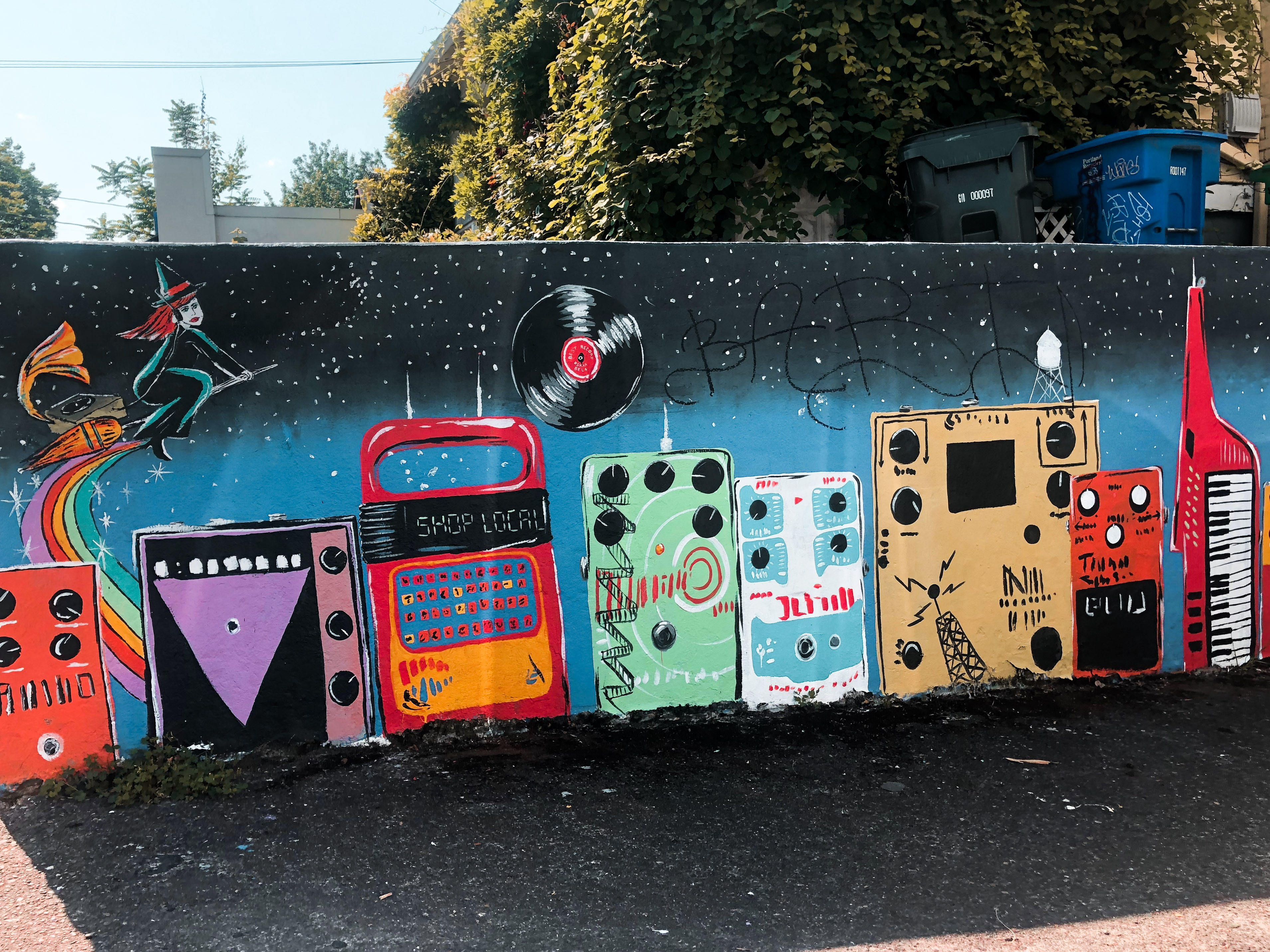 Street art on Belmont