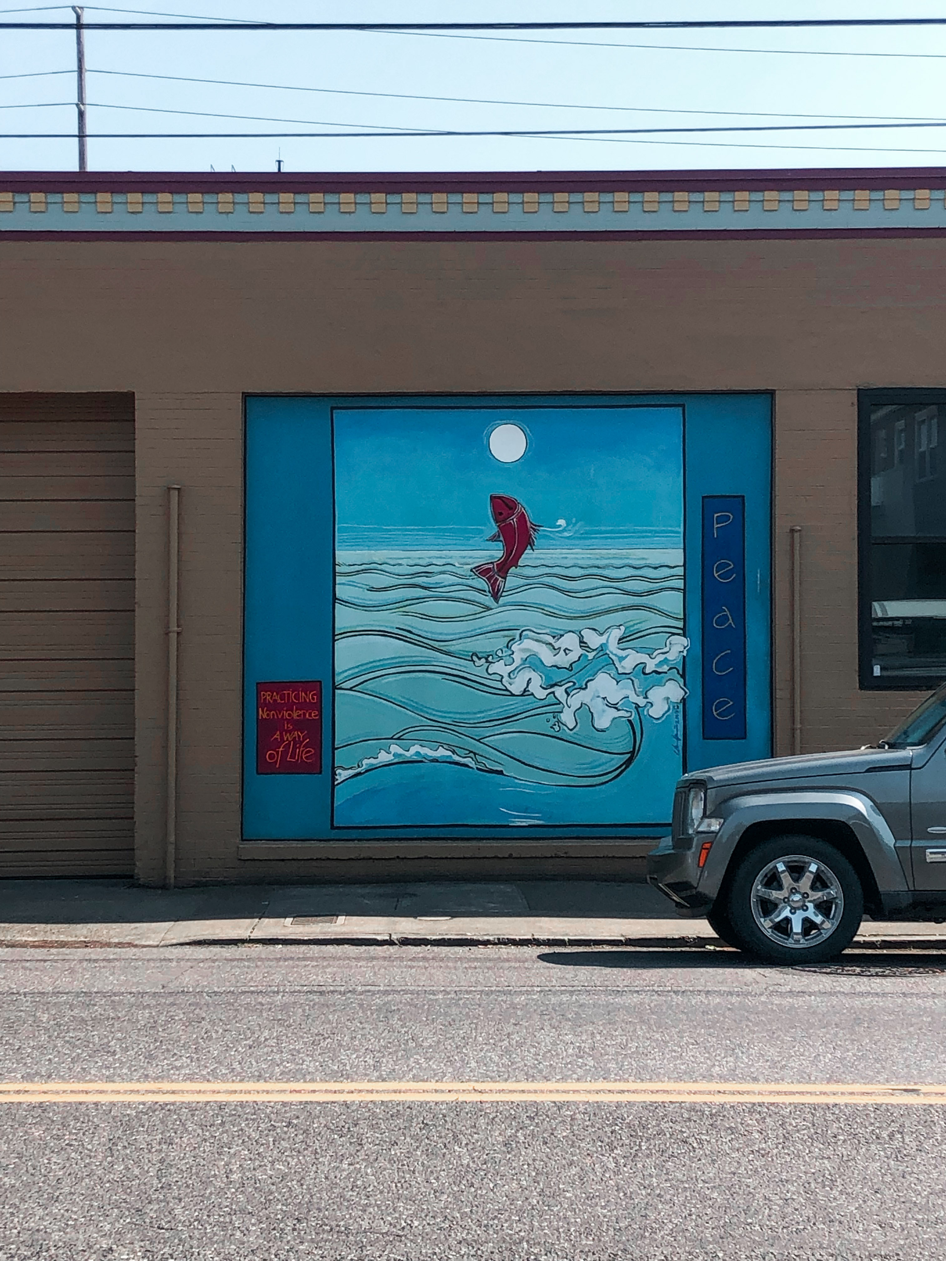 Street art on Belmont