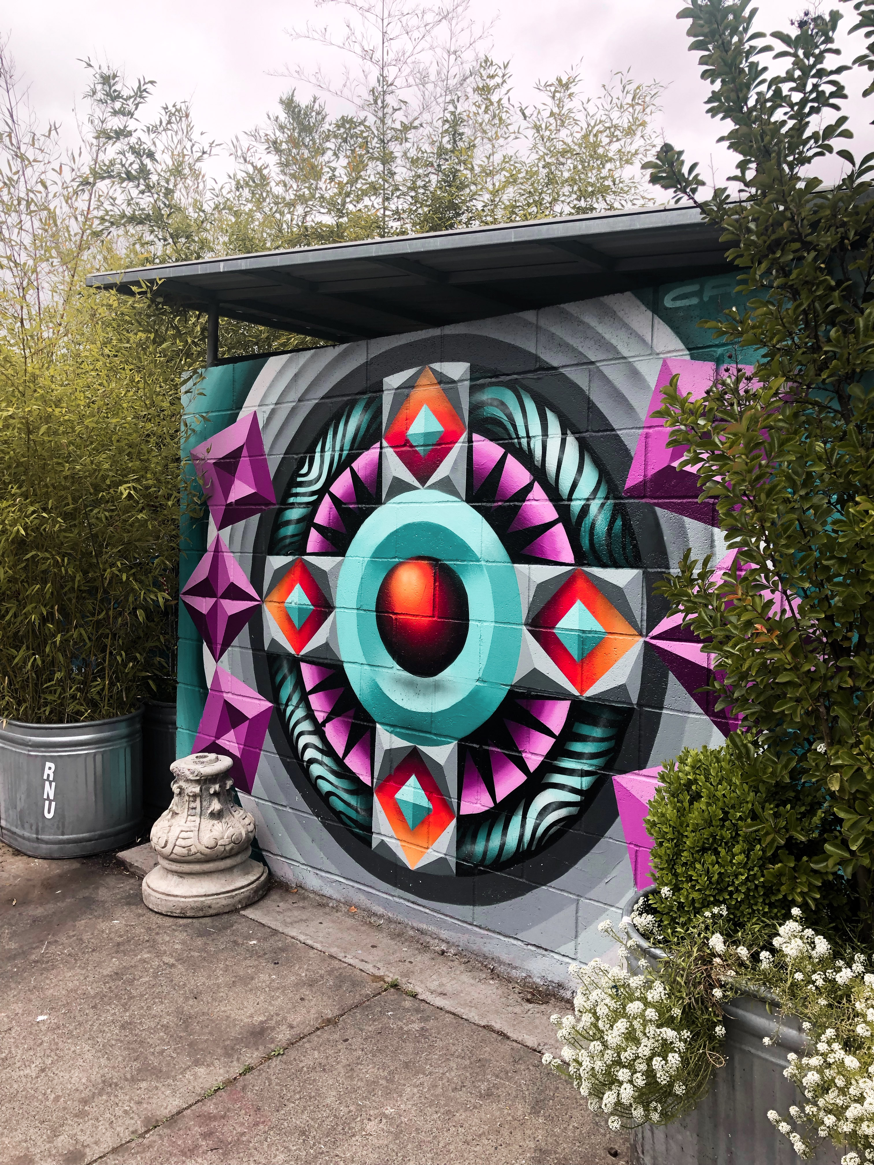 Street art on Hawthorne