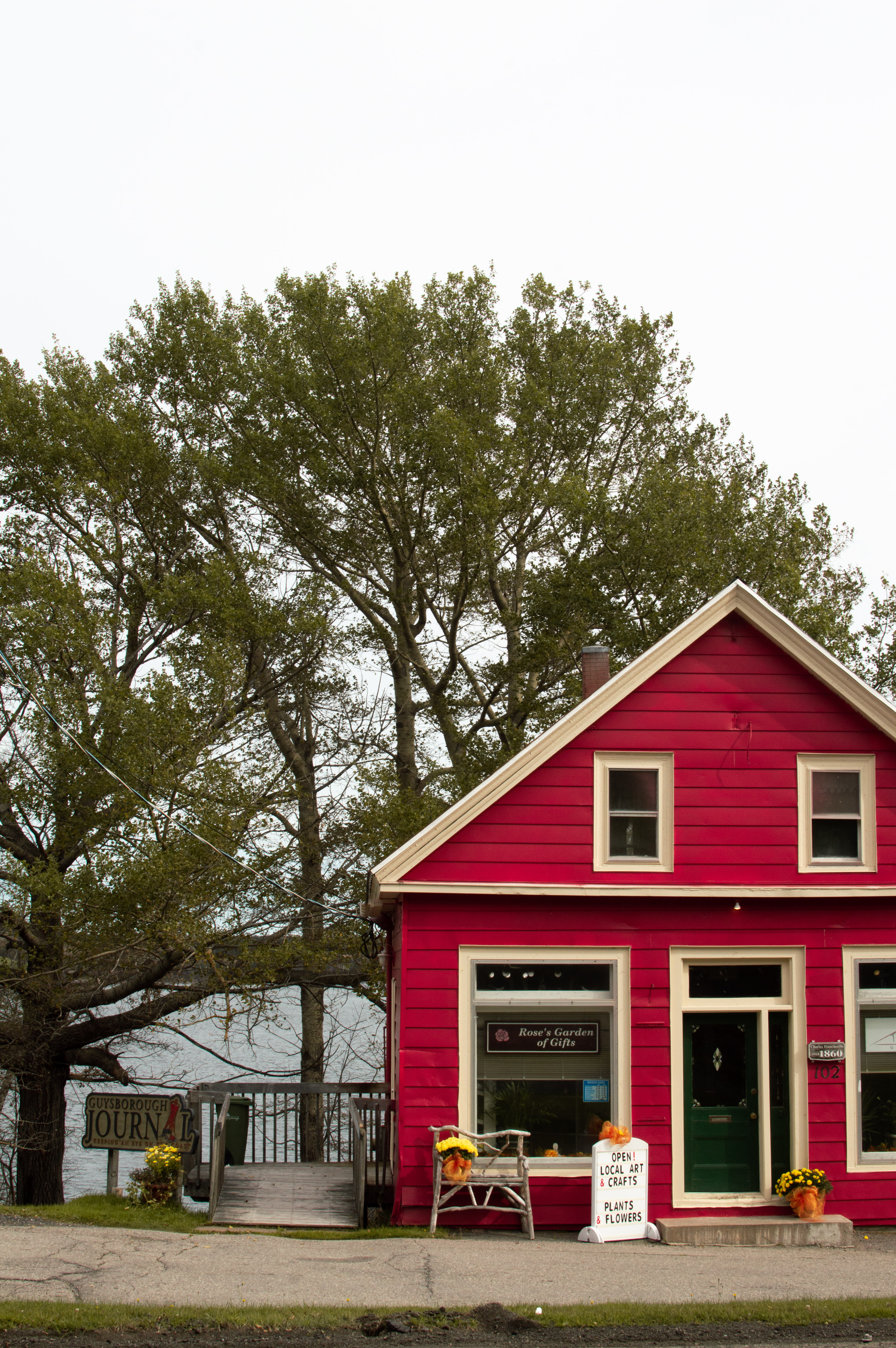 colorful maritime buildings
