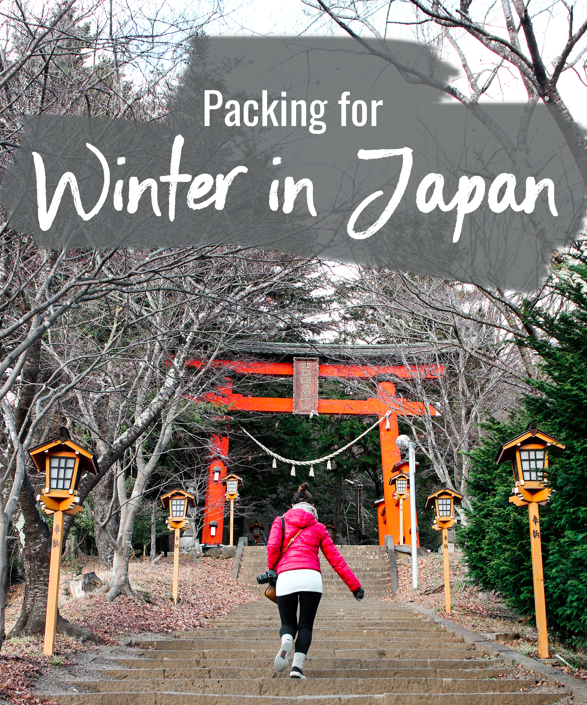 Packing for Winter in Japan