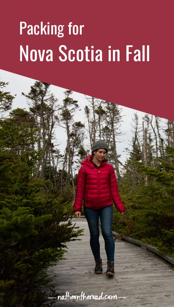 Packing for Nova Scotia in Fall