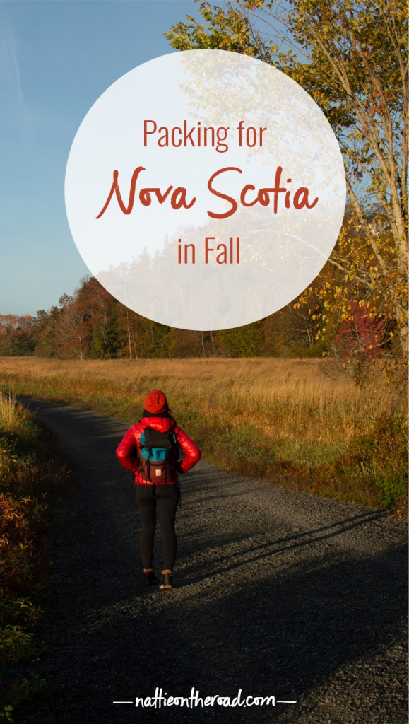 Packing for Nova Scotia in Fall