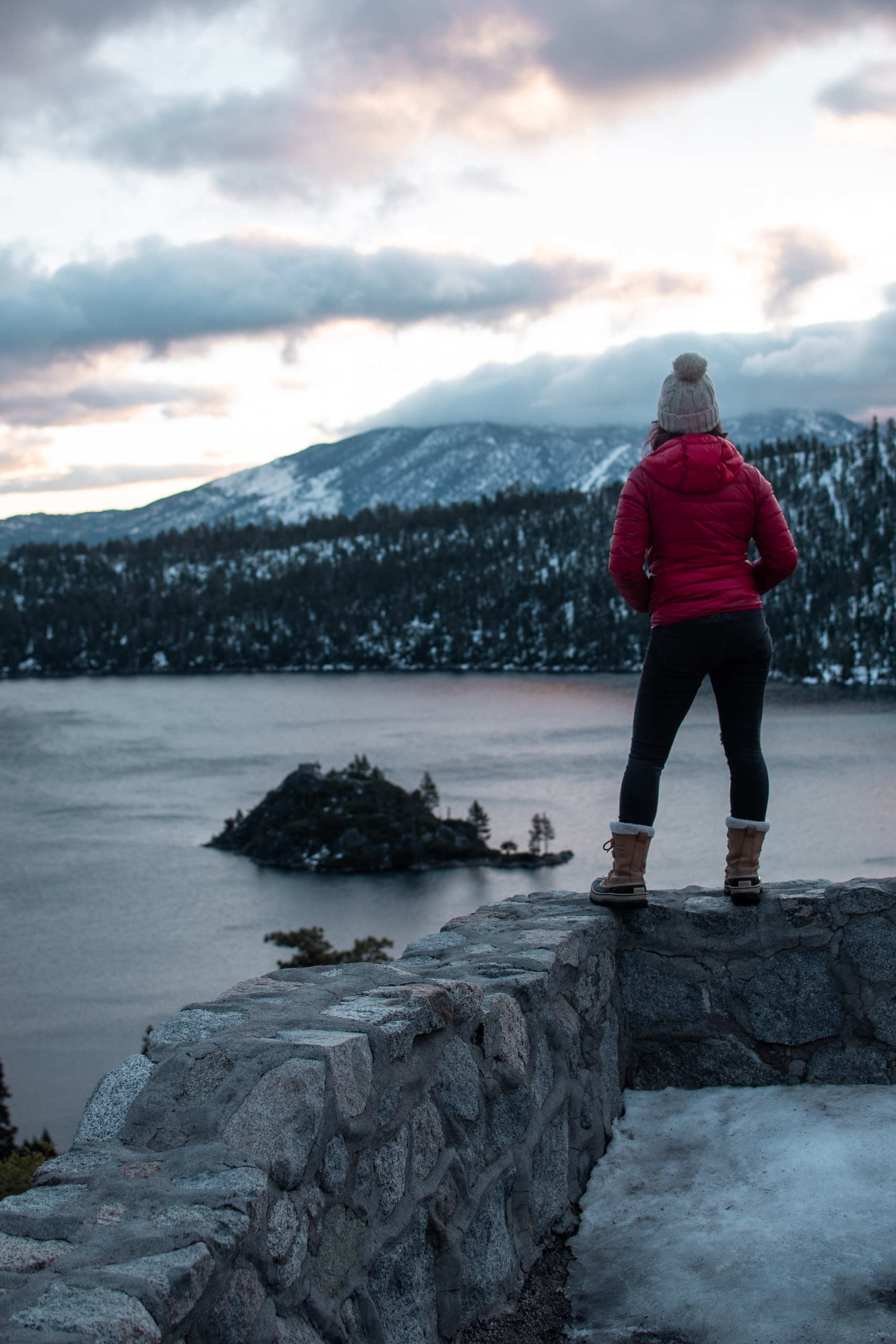 Emerald Bay - South Lake Tahoe Winter