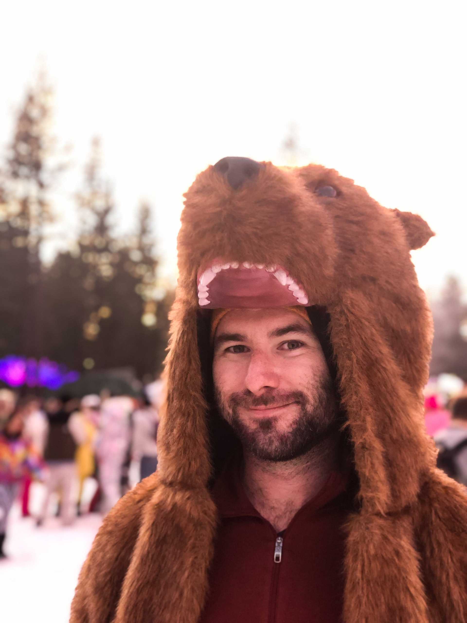 Stay warm in a onesie