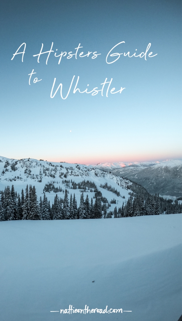 A Hipster's Guide to Whistler