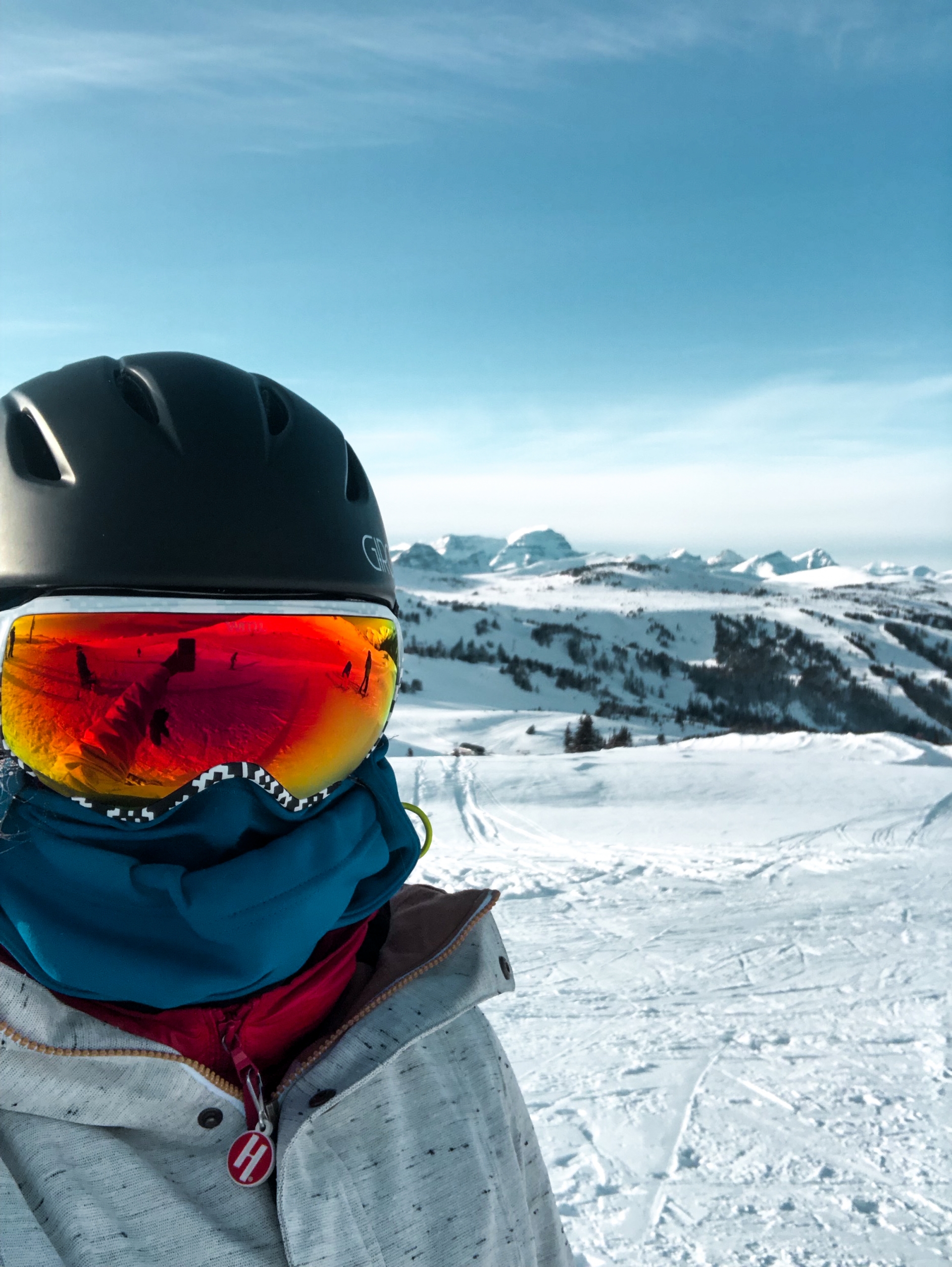 Bundled up for a cold day on the Mountain