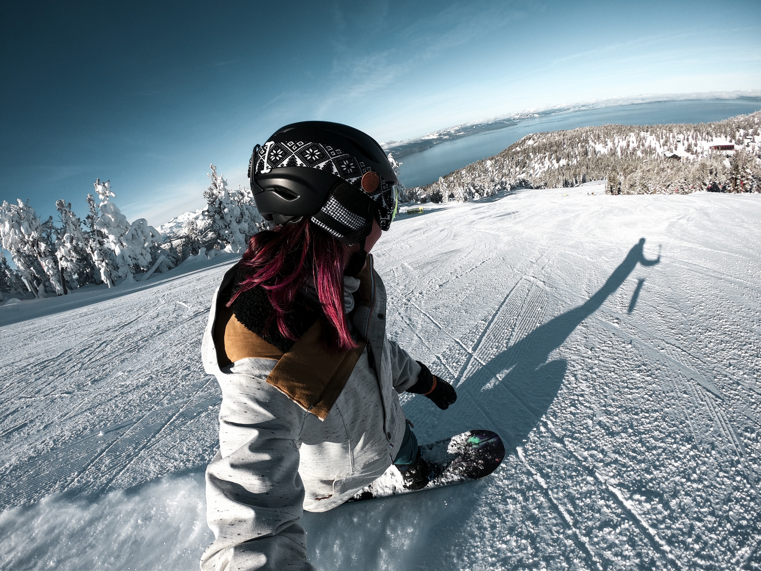 riding Heavenly at Lake Tahoe