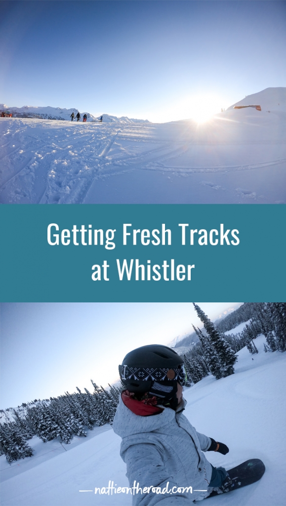 Getting Fresh Tracks at Whistler