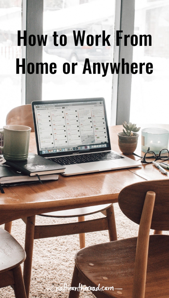 How to work from home or anywhere