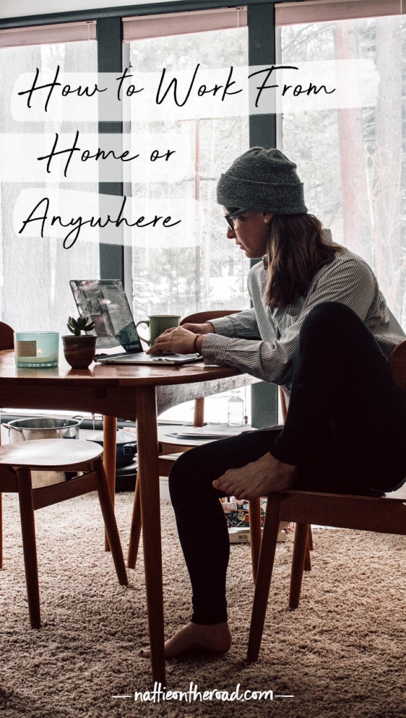 How to work from home or anywhere