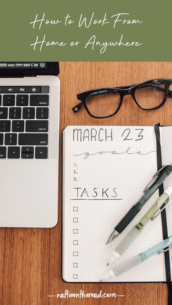 How to work from home or anywhere