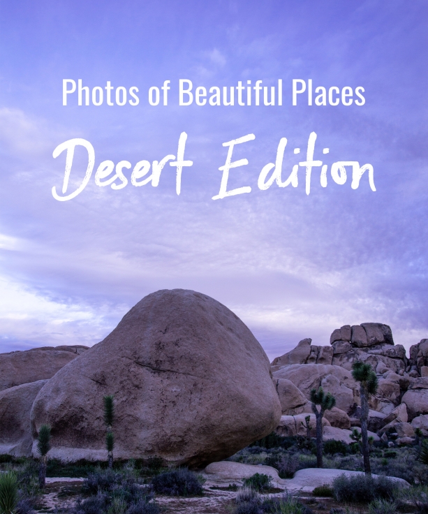 Photos of Beautiful Places: Desert Edition