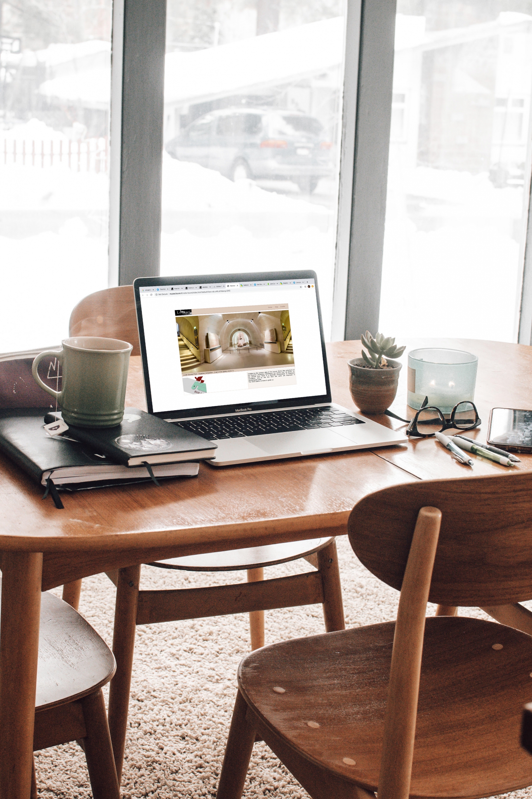 Virtually wander through the Louvre