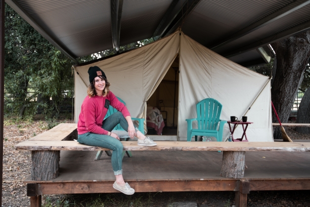 Glamping with Hip Camp