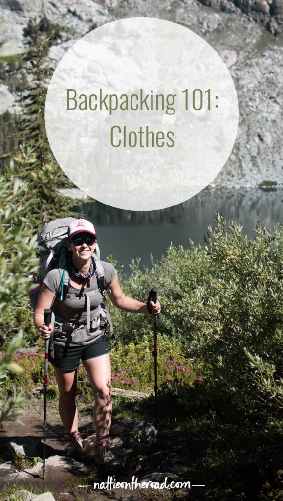 Backpacking 101: Clothes