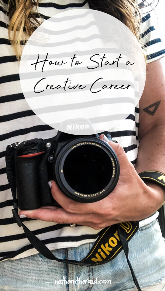 How to start a creative career