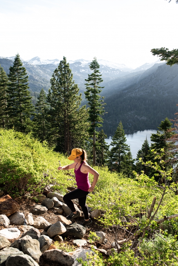 Trail running for Backpacking training