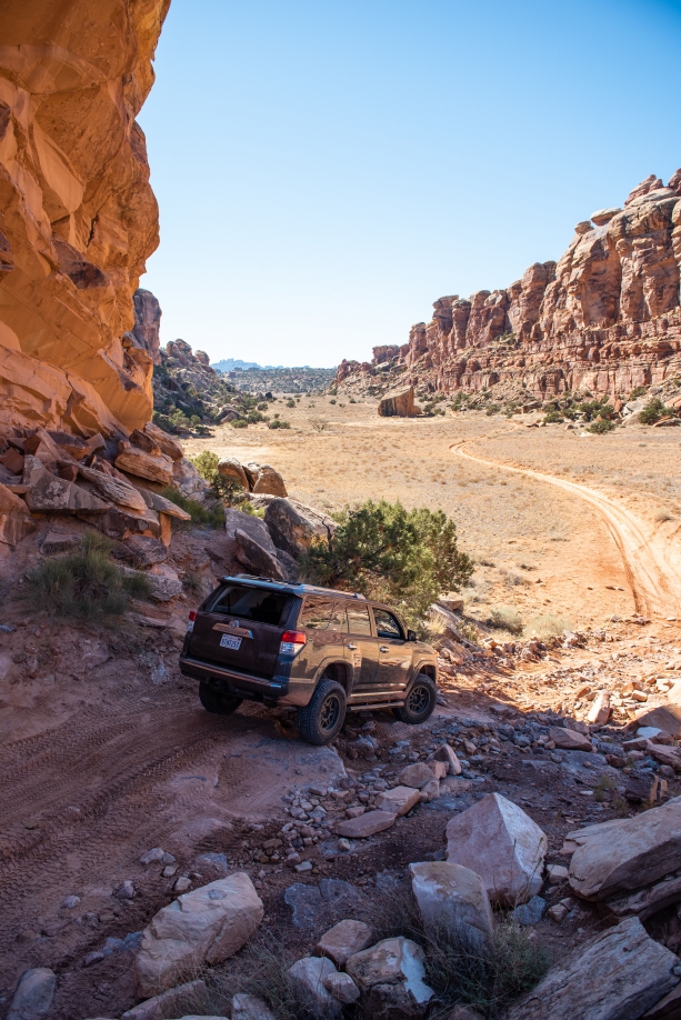 off-roading in Moab