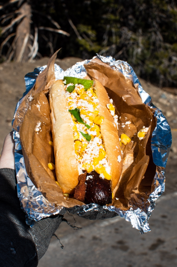 Hot dog from Pretty Odd Wieners 